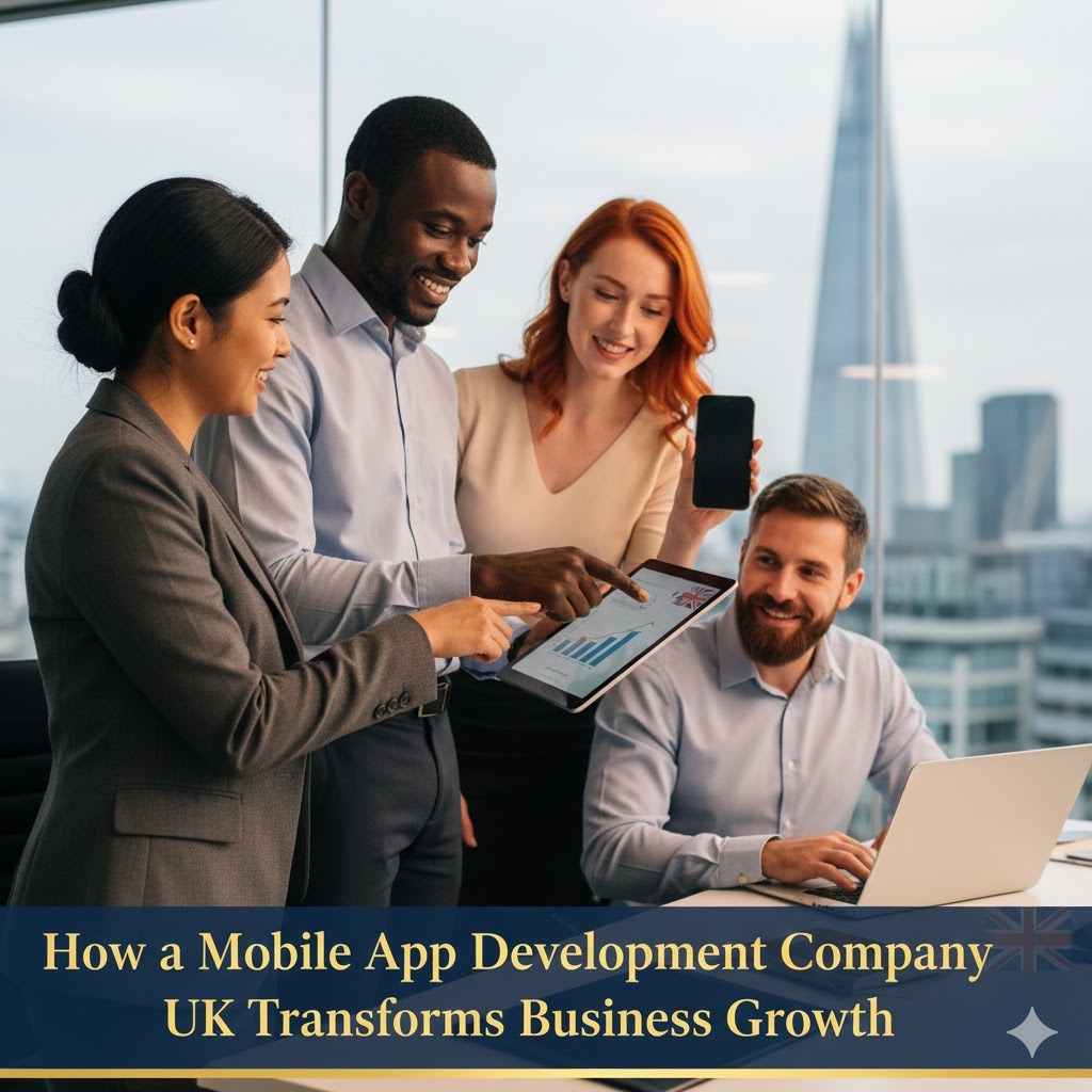 How a Mobile App Development Company UK Transforms Business Growth