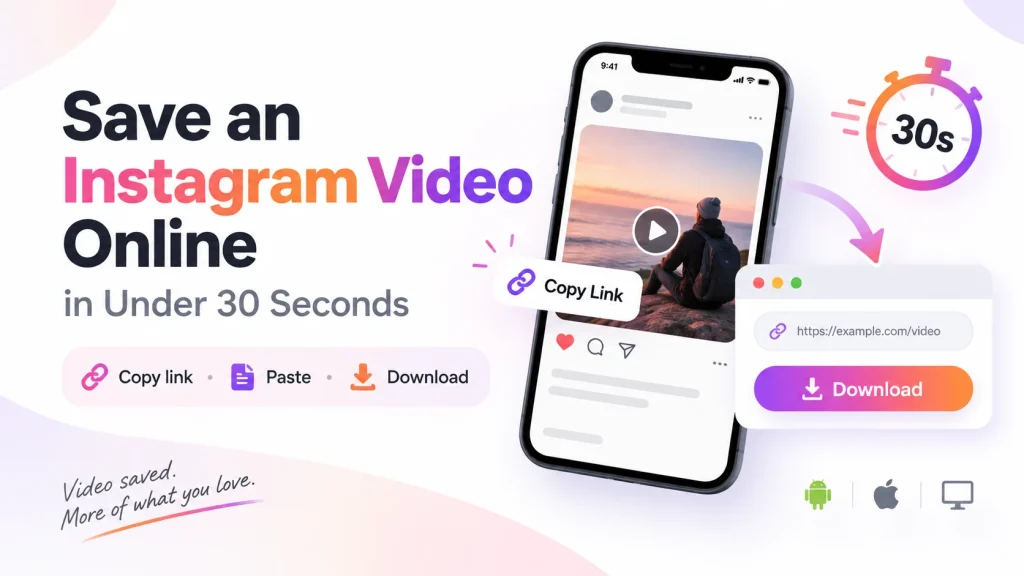 How to Save an Instagram Video Online in Under 30 Seconds How to Save an Instagram Video Online in Under 30 Seconds